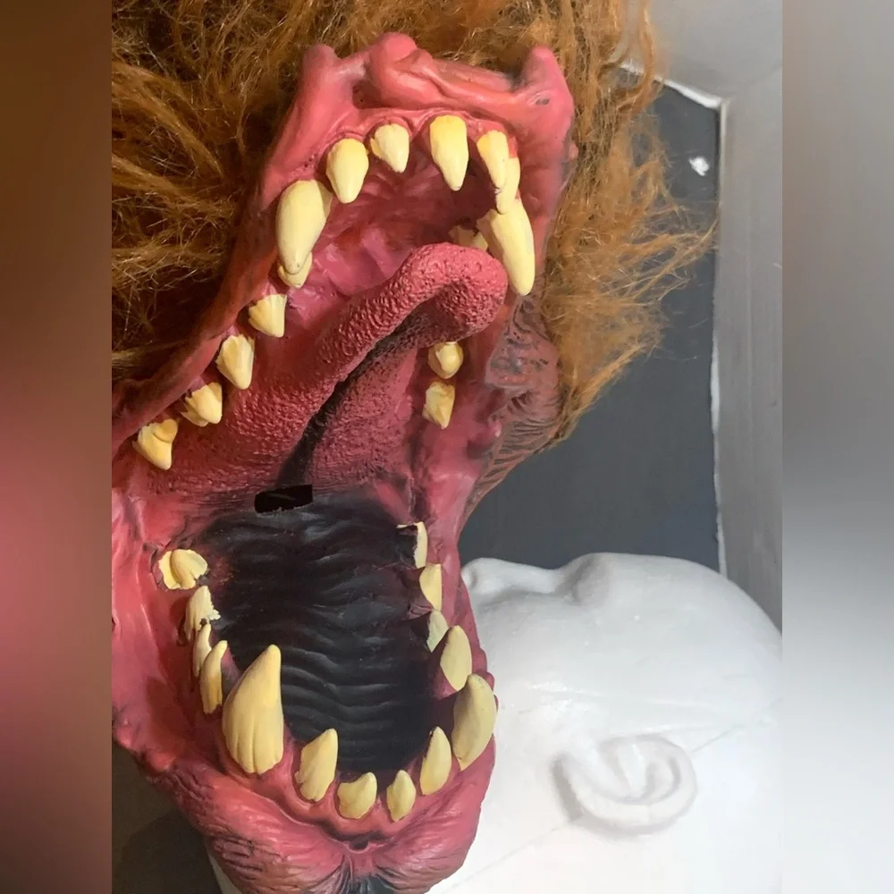 Halloween Werewolf Mask Costume Large Full Head Adult Mask. EC